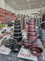 سرویس قابلمه 15 پارچه طرح چدن فیلون - Image 4