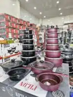 سرویس قابلمه 15 پارچه طرح چدن فیلون - Image 6