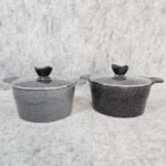 سرویس قابلمه 12 پارچه چدن گرانیت دالغا - Image 6
